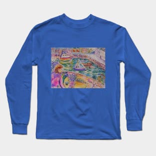 Harbour Window Mevagissey Long Sleeve T-Shirt